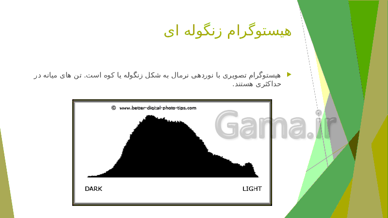 پاورپوینت منحنی هیستوگرام و مباحث مرتبط- پیش نمایش