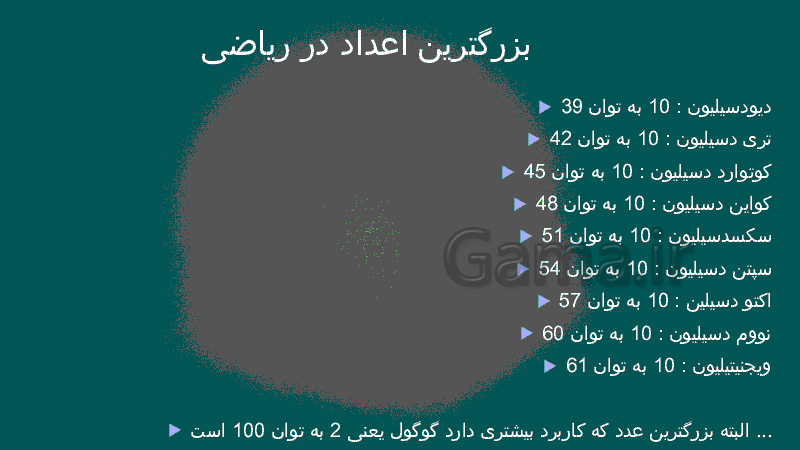 پاورپوینت آموزشی ریاضی l چند رابطه و عدد عجیب در ریاضیات- پیش نمایش