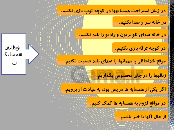 پاورپوینت هدیه های آسمانی پایه چهارم دبستان | درس 5: سخنی که سه بار تکرار شد!- پیش نمایش