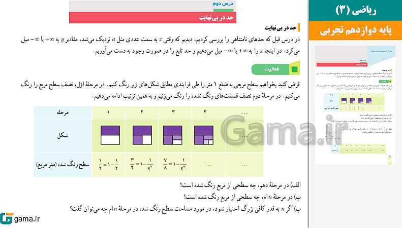  پاورپوینت کتاب محور ویژه تدریس مجازی ریاضی (3) دوازدهم تجربی | فصل 1 تا 7 - پیش نمایش