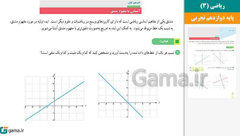  پاورپوینت کتاب محور ویژه تدریس مجازی ریاضی (3) دوازدهم تجربی | فصل 1 تا 7 - پیش نمایش