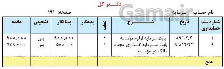 پاورپوینت حسابداری عمومی مقدماتی دهم | تدریس توانایی 2: ثبت و گزارش حسابها- پیش نمایش