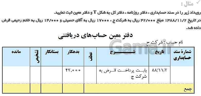 پاورپوینت حسابداری عمومی مقدماتی دهم | تدریس توانایی 2: ثبت و گزارش حسابها- پیش نمایش