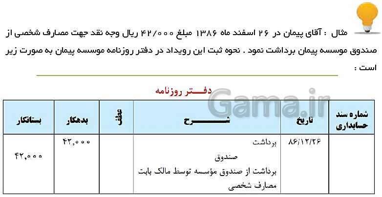 پاورپوینت حسابداری عمومی مقدماتی دهم | تدریس توانایی 2: ثبت و گزارش حسابها- پیش نمایش