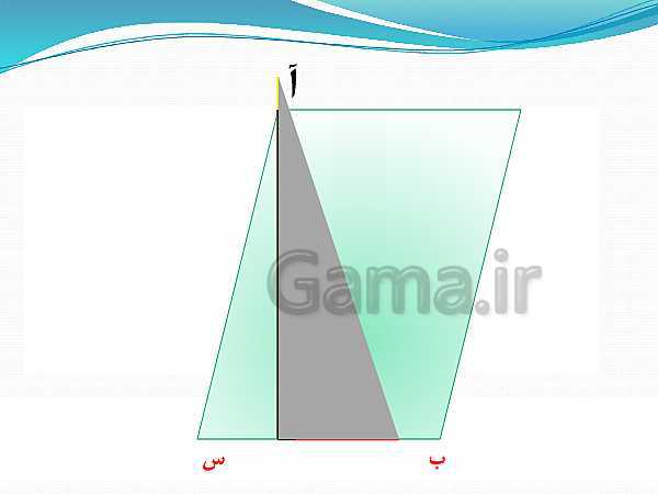 پاورپوینت ریاضی چهارم دبستان | مساحت شکل‌های هندسی - پیش نمایش