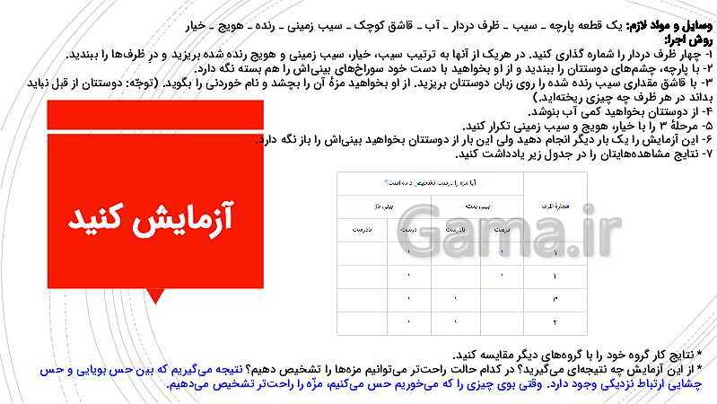 پاورپوینت آموزش متن کتاب علوم تجربی پنجم دبستان | درس 7: چه خبر؟ (2)- پیش نمایش