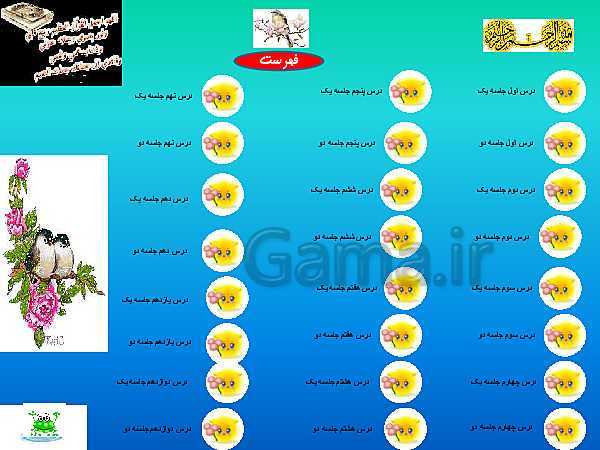 پاورپوینت تدریس کامل درس به درس قرآن هفتم | درس 1 تا 12- پیش نمایش