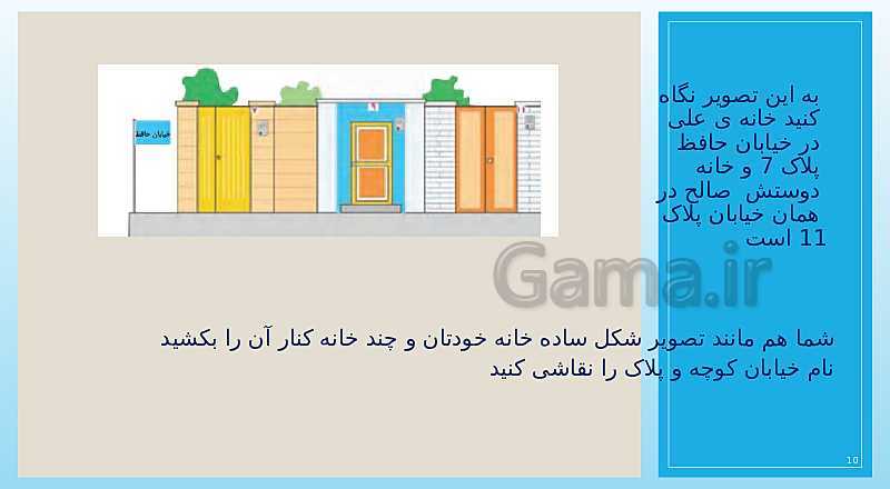 پاورپوینت مطالعات اجتماعی سوم دبستان | درس 20: خانه‌ی شما کجاست؟- پیش نمایش