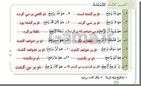 پاورپوینت کامل عربی (3) دوازدهم انسانی | درس 5: يا إلٰهي (ترجمه، قواعد و تمارین)- پیش نمایش