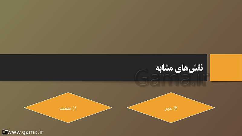 پاورپوینت قواعد درس 2 عربی دوازدهم رشته های تجربی و ریاضی- پیش نمایش