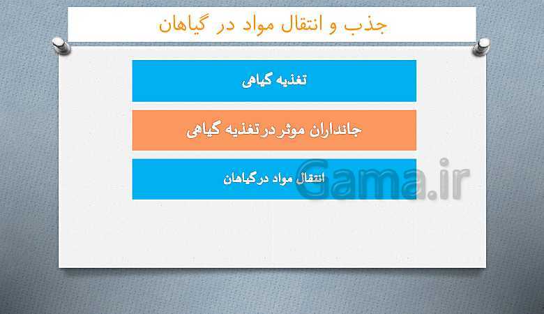 پاورپوینت گفتار 2 زیست شناسی دهم تجربی | جانداران موثر در تغذیه گیاهی- پیش نمایش