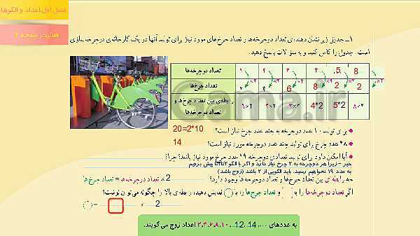 پاورپوینت آموزش مجازی ریاضی ششم دبستان | فصل 1: عدد و الگوهای عددی- پیش نمایش