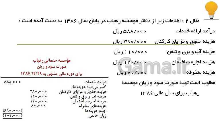 پاورپوینت حسابداری عمومی مقدماتی دهم |  تدریس توانایی 3: تهیه گزارشهای مالی نهائی- پیش نمایش