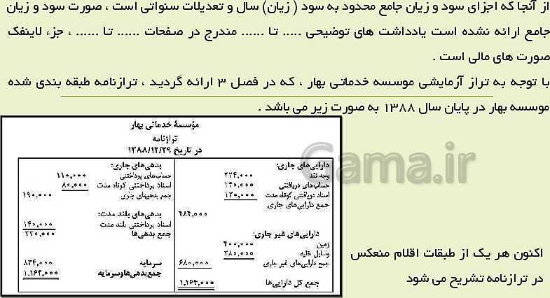 پاورپوینت حسابداری عمومی مقدماتی دهم |  تدریس توانایی 3: تهیه گزارشهای مالی نهائی- پیش نمایش