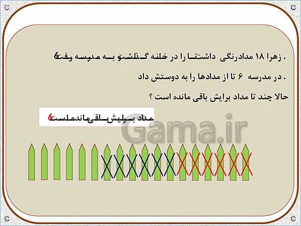 پاورپوینت ریاضی اول دبستان | تم 24: حل مسئله های چند مرحله‌ای و ساعت تقریبی - پیش نمایش