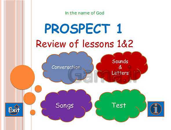 پاورپوینت مرور درس های 1 و 2 انگلیسی هفتم | Review of lessons 1 and 2- پیش نمایش