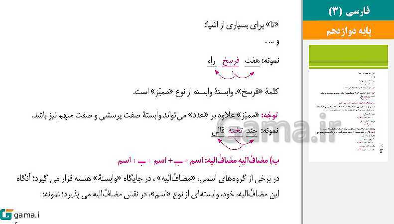 پاورپوینت کتاب محور ویژه تدریس مجازی فارسی (3) دوازدهم | درس 1 تا 18- پیش نمایش