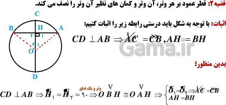 پاورپوینت هندسه (2) یازدهم | فصل 1 | درس 1: مفاهیم اولیه و زاویه‌ها در دایره- پیش نمایش