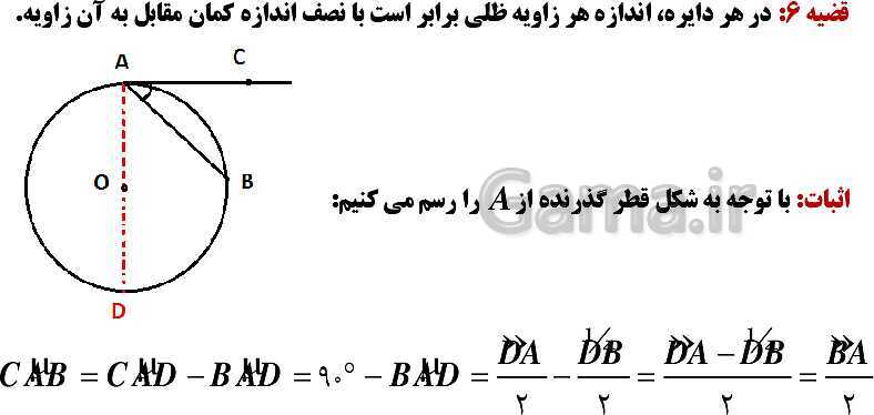 پاورپوینت هندسه (2) یازدهم | فصل 1 | درس 1: مفاهیم اولیه و زاویه‌ها در دایره- پیش نمایش