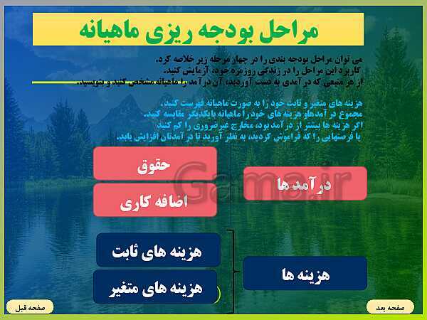 پاورپوینت اقتصاد دهم انسانی | درس 12: بودجه بندی- پیش نمایش