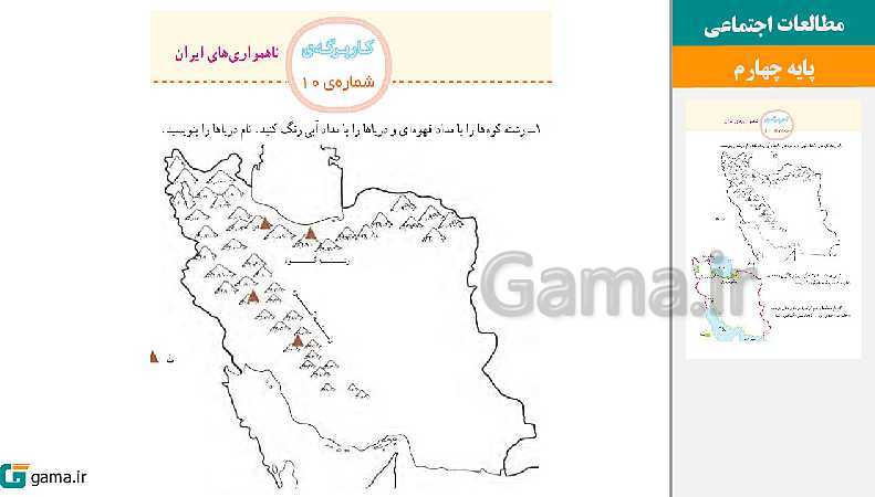 پاورپوینت کتاب محور ویژه تدریس مجازی مطالعات اجتماعی چهارم دبستان | درس 1 تا 22- پیش نمایش