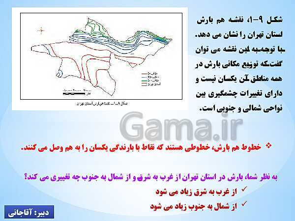 پاورپوینت جغرافیای استان شناسی تهران | درس سوم: آب و هوای استان- پیش نمایش