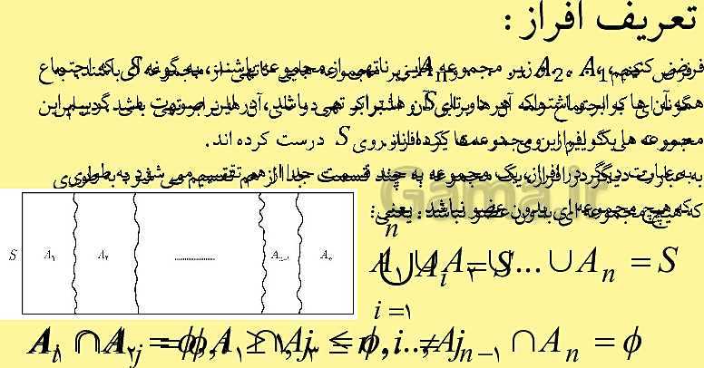 پاورپوینت آموزش و حل تمرین و تست فصل 7 ریاضی دوازدهم تجربی | احتمال- پیش نمایش