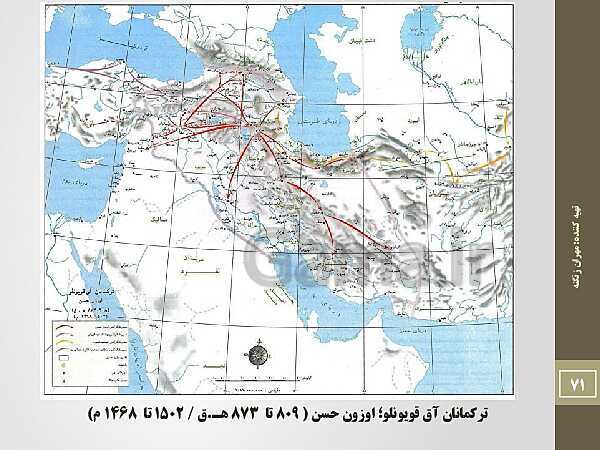 پاورپوینت نقشه های تاریخی ایران از دوران پارینه سنگی تا قاجاریه- پیش نمایش