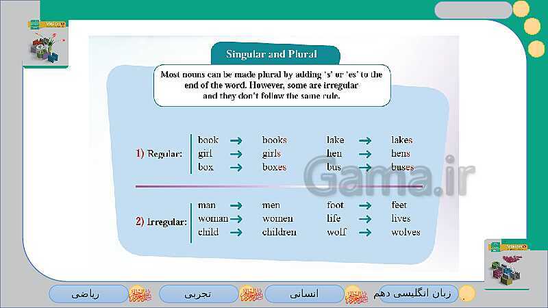 پاورپوینت زبان انگلیسی (1) دهم دبیرستان | Lesson 1: Saving Nature- پیش نمایش