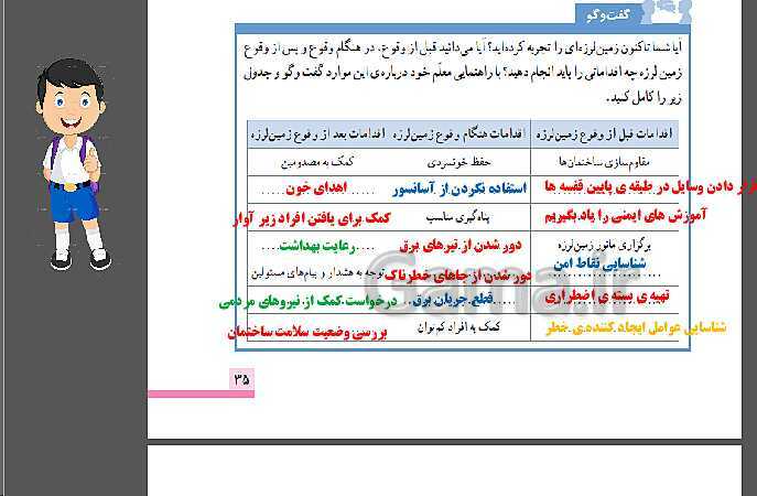 پاورپوینت علوم تجربی ششم دبستان | درس 5: زمین پویا- پیش نمایش