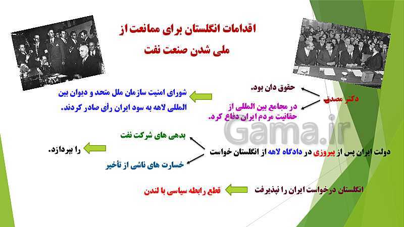 پاورپوینت تاریخ (3) دوازدهم دبیرستان | درس 9: نهضت ملی شدن صنعت نفت ایران- پیش نمایش