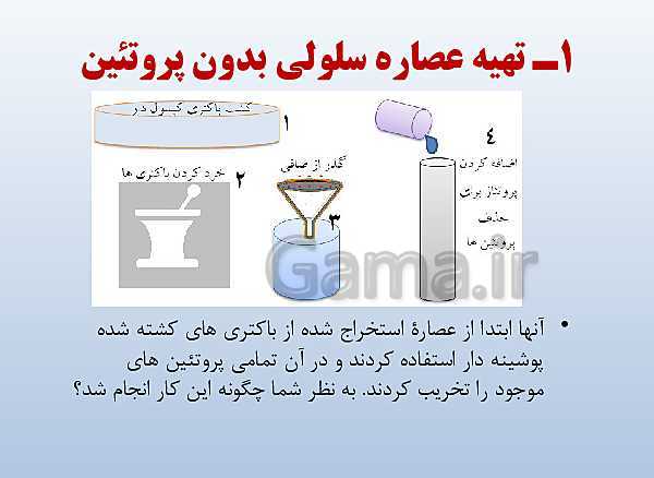 پاورپوینت زیست شناسی دوازدهم تجربی | فصل 1: مولکول‌های اطلاعاتی- پیش نمایش