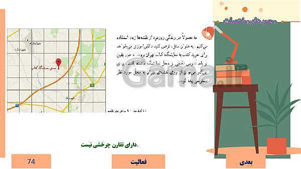  پاورپوینت آموزش مجازی ریاضی ششم دبستان | فصل 4: تقارن و مختصات- پیش نمایش