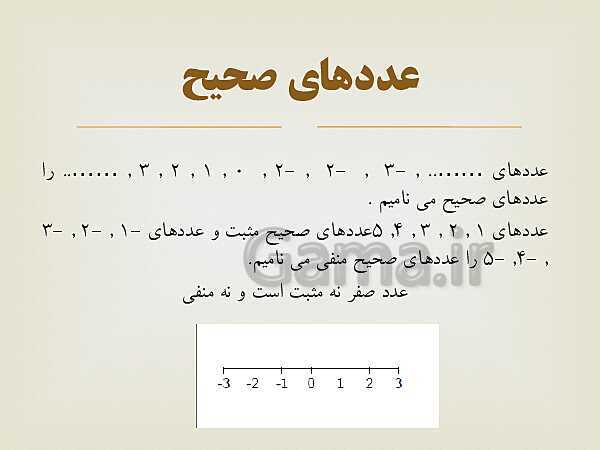 پاورپوینت آموزش ریاضی ششم دبستان | فصل 1: عدد و الگوهای عددی- پیش نمایش