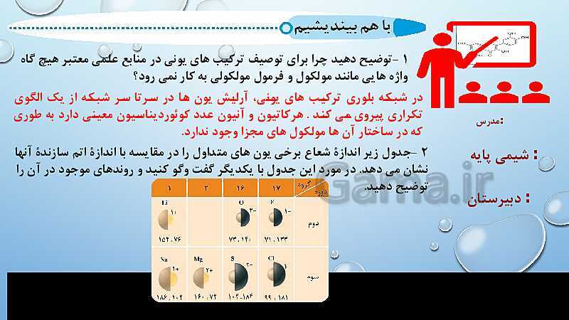 پاورپوینت شیمی (3) دوازدهم | فصل 3: شیمی جلوه‌ای از هنر، زیبایی و ماندگاری- پیش نمایش