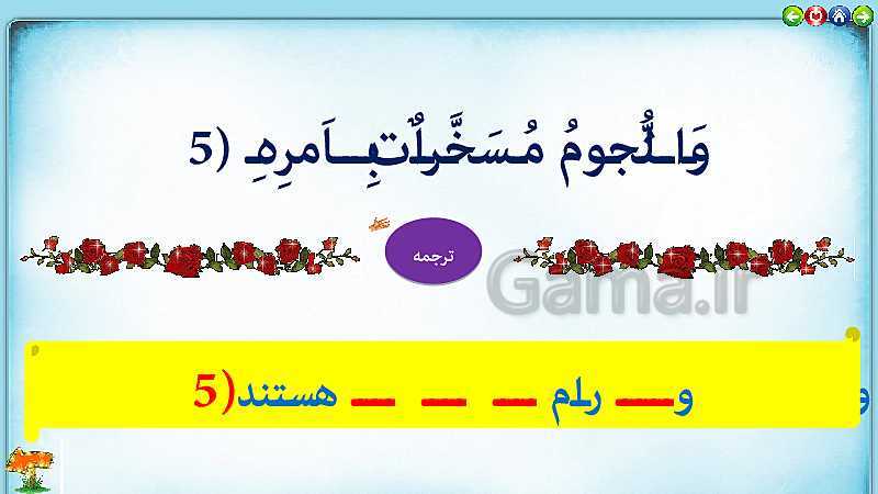 پاورپوینت تدریس قرآن هفتم | درس 6: روشنگر راه زندگانی (جلسه اول)- پیش نمایش