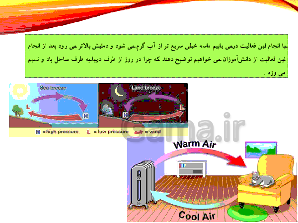 پاورپوینت تدریس درس 10 علوم هفتم | گرما و بهینه سازی مصرف انرژی- پیش نمایش