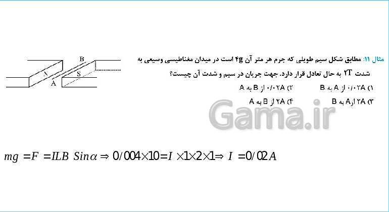 پاورپوینت فیزیک یازدهم رشته علوم ریاضی | فصل 3: مغناطیس - پیش نمایش