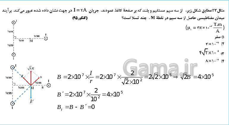 پاورپوینت فیزیک یازدهم رشته علوم ریاضی | فصل 3: مغناطیس - پیش نمایش