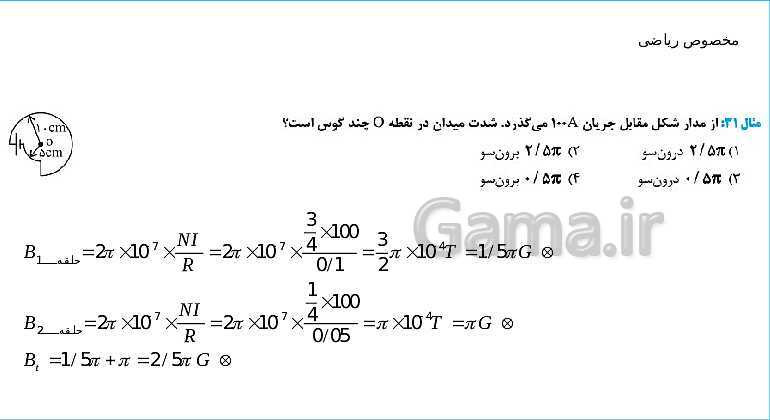 پاورپوینت فیزیک یازدهم رشته علوم ریاضی | فصل 3: مغناطیس - پیش نمایش