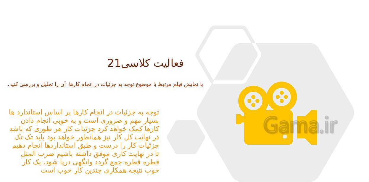 پاورپوینت تدریس اخلاق حرفه‌ای دوازدهم هنرستان | پودمان 5: بهره‌وری- پیش نمایش