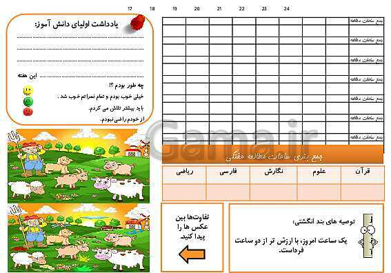 پاورپوینت سالنامه آموزشی (دفتر مشاوره) دانش آموزان پایه سوم دبستان- پیش نمایش