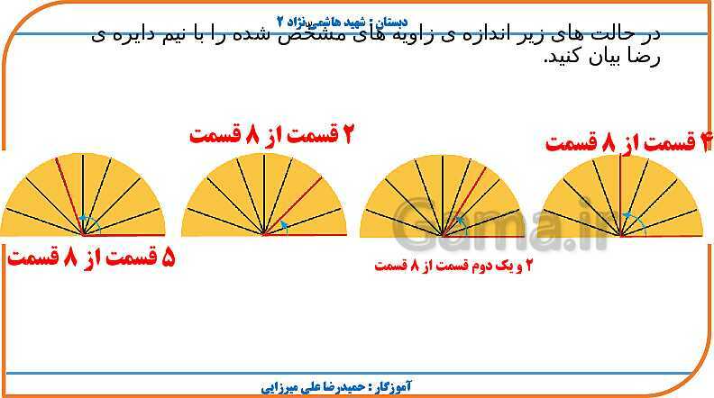 پاورپوینت ریاضی چهارم دبستان | فصل 4: اندازه گیری- پیش نمایش