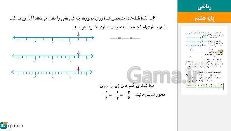  پاورپوینت کتاب محور ویژه تدریس مجازی ریاضی هشتم | فصل 1 تا 9- پیش نمایش