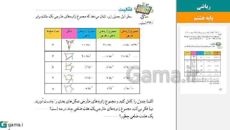  پاورپوینت کتاب محور ویژه تدریس مجازی ریاضی هشتم | فصل 1 تا 9- پیش نمایش