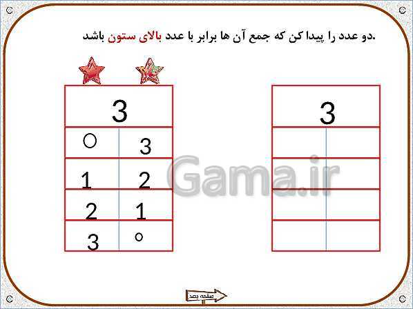 پاورپوینت تم 13: آشنایی با نماد جمع و حاصل آن و مفهوم ترکیبی اعداد 2 تا 10- پیش نمایش