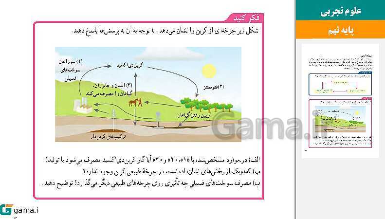  پاورپوینت کتاب محور ویژه تدریس مجازی علوم تجربی نهم | فصل 1 تا 15- پیش نمایش