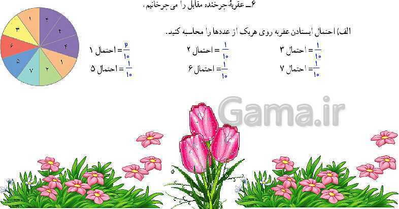 پاورپوینت آموزش و حل مسئله های فصل 9 ریاضی هفتم | آمار و احتمال (صفحه 112 تا 123)- پیش نمایش