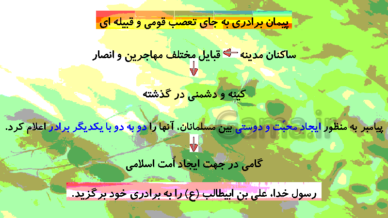 پاورپوینت مطالعات اجتماعی هشتم  | درس 9: ظهور اسلام در شبه جزیرهٔ عربستان- پیش نمایش