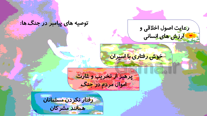 پاورپوینت مطالعات اجتماعی هشتم  | درس 9: ظهور اسلام در شبه جزیرهٔ عربستان- پیش نمایش